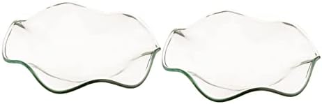 2pcs Glass Essential Oil Diffuser Plates for Candle Warmers