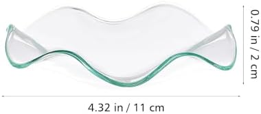 4Pcs Replacement Wax Heating Tray Glass Candle Warmer Bowl