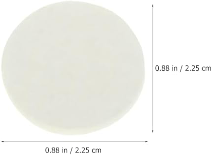 Healifty 100Pcs Round Diffuser Locket Pads