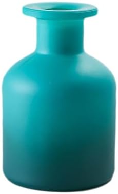 TOPWEL 150ml Glass Diffuser Jar Bottle - Blue Gradient