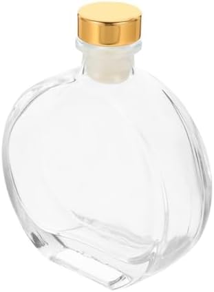 5pcs Transparent Glass Diffuser Bottle for Home Fragrance