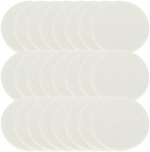 Healifty 100Pcs Round Diffuser Locket Pads