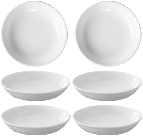 6PCS Ceramic Dish for Wax Warmers and Oil Burners