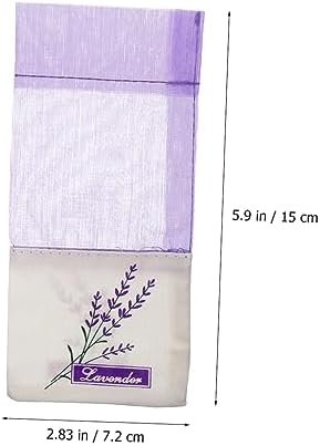 MAGICLULU 50pcs Cotton Lavender Sachet Bags for Home and Car
