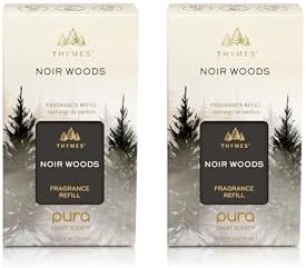 Thymes Pura Refills 2 Pack Noir Woods