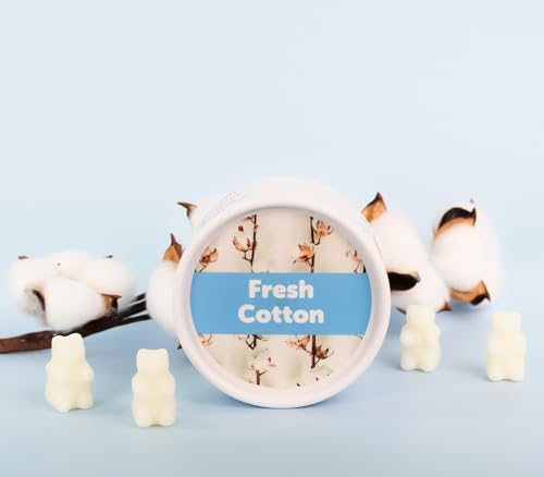 Happy Wax Fresh Cotton Scented Bear Wax Melts - 4 oz Tin