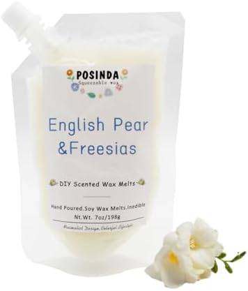 1pc 7oz English Pear Freesia Squeezable Wax Melts