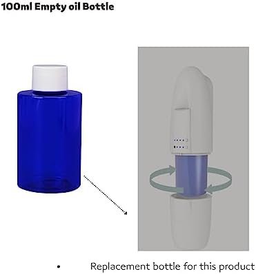 100ml Empty Scent Diffuser Bottle - Blue Plastic