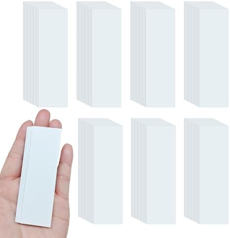 100 Pcs Bright White Fragrance Blotter Test Strips
