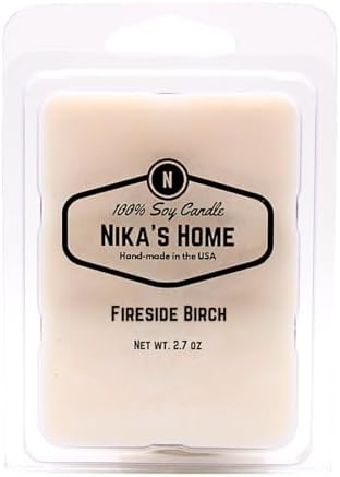 Nikas Home Fireside Birch Soy Wax Melts