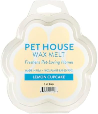One Fur All Lemon Cupcake Wax Melts for Pet Odor