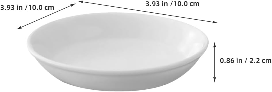 6PCS Ceramic Dish for Wax Warmers and Oil Burners