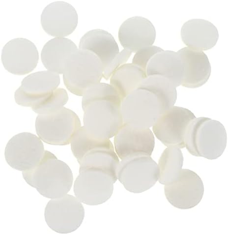 100Pcs Essential Oil Diffuser Pads for Aromatherapy Necklace