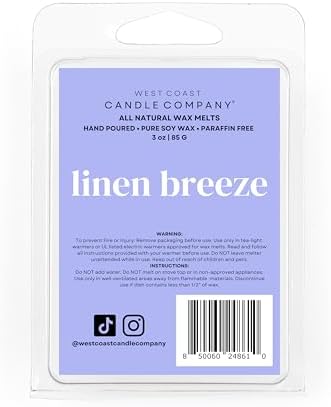 Linen Breeze Pet Safe Soy Wax Melts