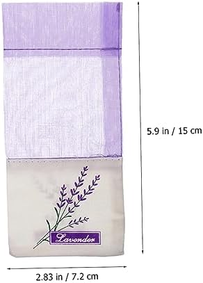 Alipis Lavender Sachet Bags 50pcs Set for Dried Lavender Storage