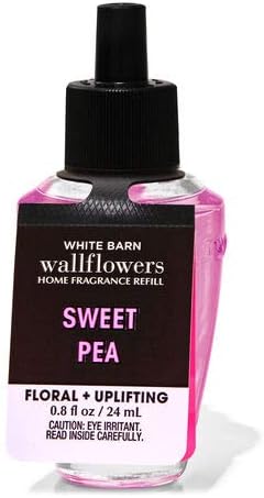 Bath and Body Works 6 Pack Sweet Pea Wallflowers Refill