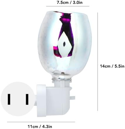 Garosa Plug-in Wax Melt Warmer - Home Fragrance Night Light