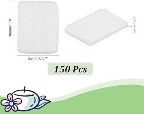PH PandaHall 150 Pack Aroma Pads for Diffusers and Humidifiers