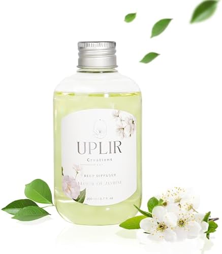 White Tea Jasmine Essential Oil Refill 67 OZ with 5 Sticks