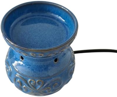 Hosley Blue Ceramic Electric Warmer 5 High