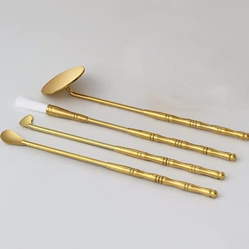 11 Pcs Brass Incense Making Kit with Mold Spoon Press Shovel Brush Bottle