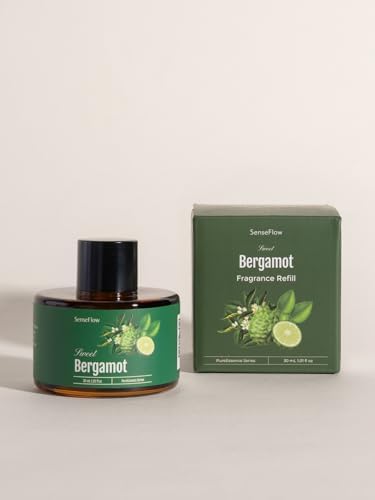 SenseFlow Home Scent Refill for SF101 SF101S Diffuser Bergamot 30ml