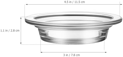 Gatuida 2pcs Glass Fragrant Oil Warmer