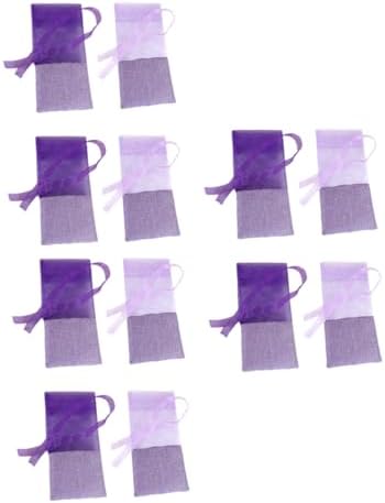 OATIPHO 24pcs Lavender Sachet Bags Air Freshener Pouches