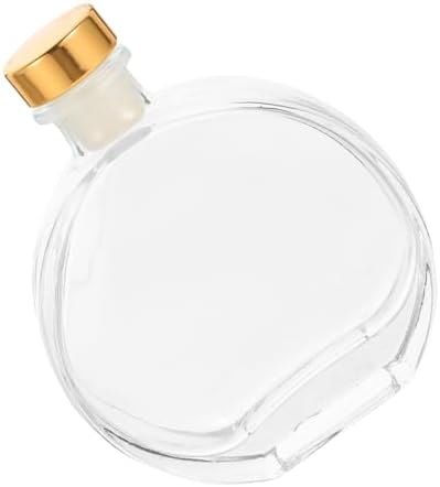 5pcs Transparent Glass Diffuser Bottle for Home Fragrance