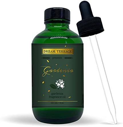 Gardenia Fragrance Oil 4oz with Glass Dropper for Diffuser