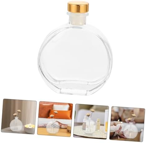 5pcs Transparent Glass Diffuser Bottle for Home Fragrance