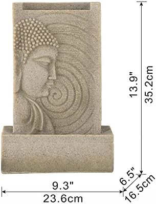 Generic Indoor Buddha Water Fountain with LED Light