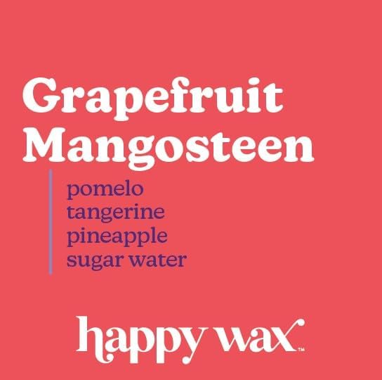 Happy Wax Grapefruit Mangosteen Scented Bear Wax Melts
