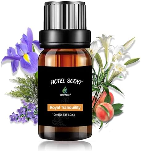 Hotel Inspired Aromatherapy Diffuser Oil with Lemon Jasmine Amber