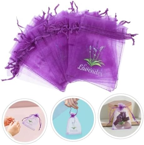 Happyyami 20pcs Lavender Sachet Bags