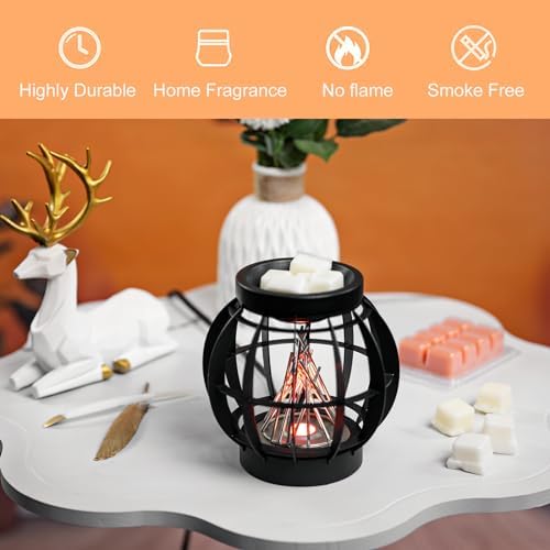 GXD Campfire Wax Warmer with Breathing Light