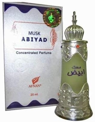 Afnan Musk Abiyad Concentrated Perfume Oil 20 ML