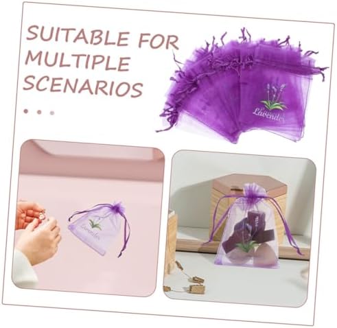 Happyyami 20pcs Lavender Sachet Bags