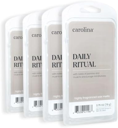 CAROLINA Daily Ritual Scented Wax Melts 4 Pack