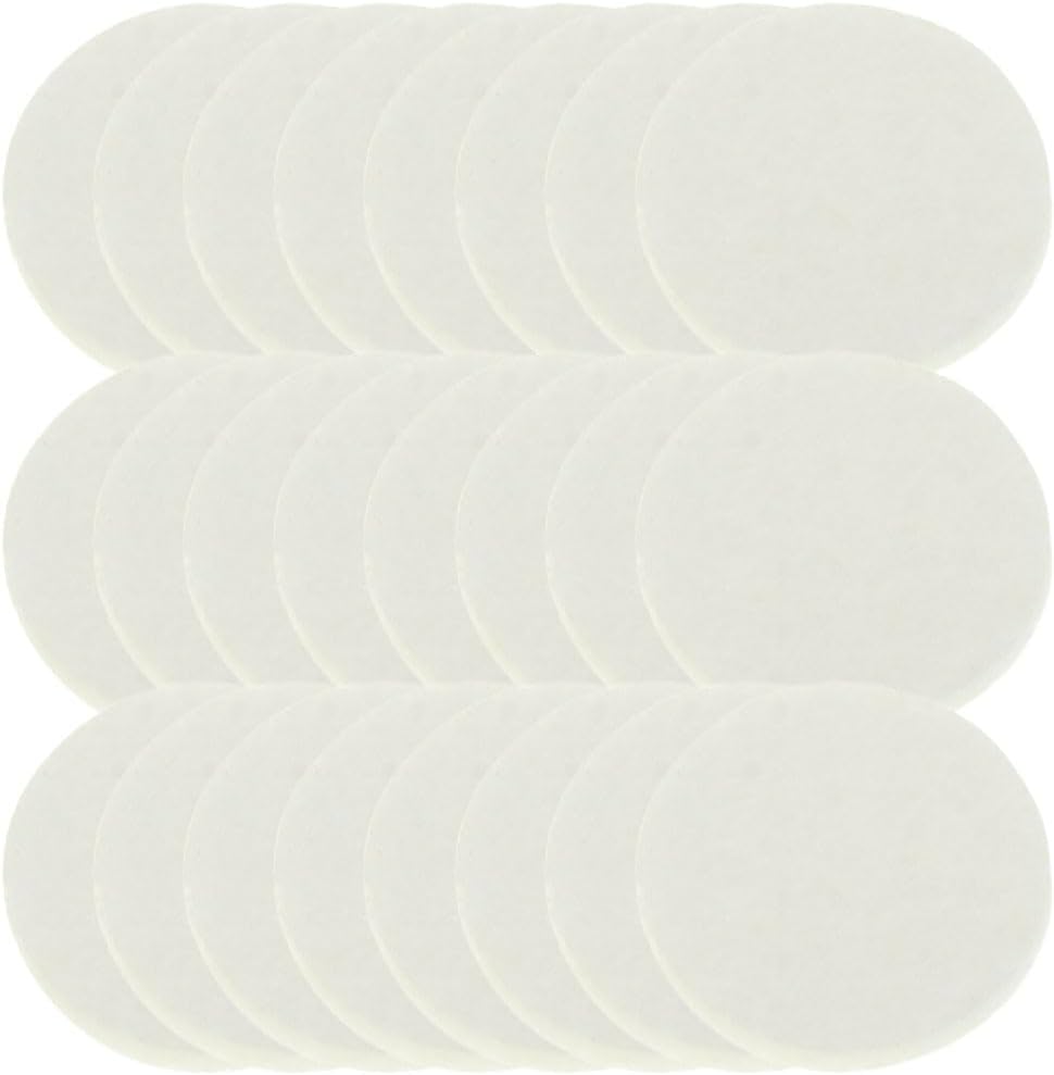 Healifty 100Pcs Round Diffuser Locket Pads