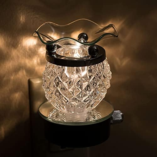 DOITOOL 2Pcs Replacement Glass Wax Melter Bowl for Fragrance Oil Warmer