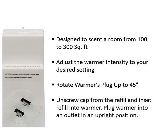 Fruits and Passion Electric Diffuser with Coriander Olive Tree Refills