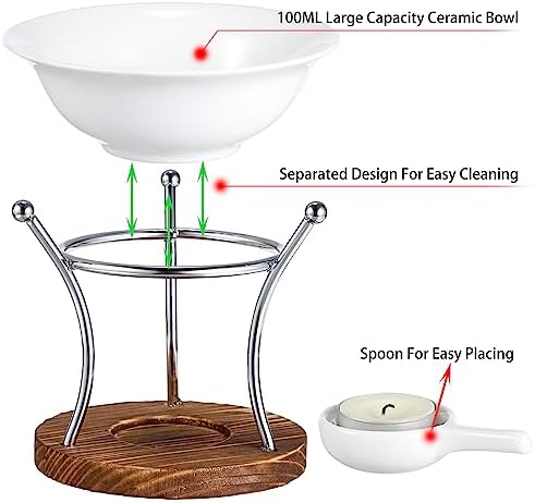 Juxyes Romantic Ceramic Wax Melt Warmer