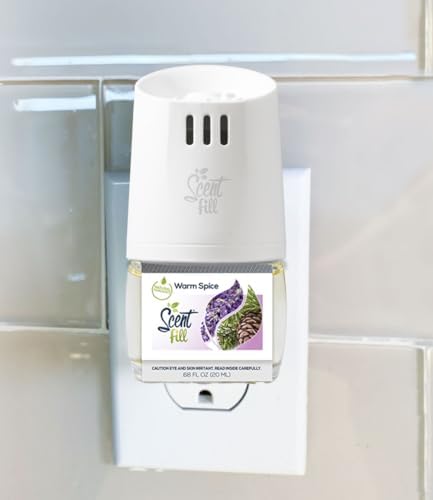 Scent Fill Warm Spice Plug In Air Freshener 4 Refills