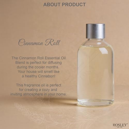 Hosley Cinnamon Roll Diffuser Refill Set of 2