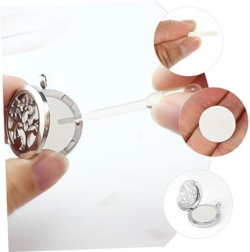 BESTYASH 100pcs Aroma Pads for Essential Oils