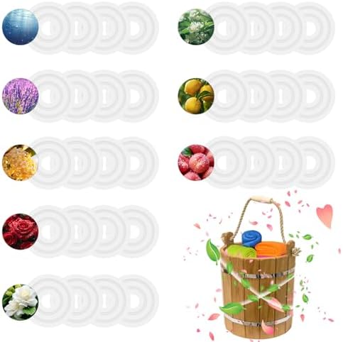 32PCS Scented Towel Warmers with 8 Scents