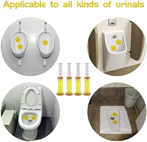 Flower Scent Toilet Gel Stamp Refills 4PCS