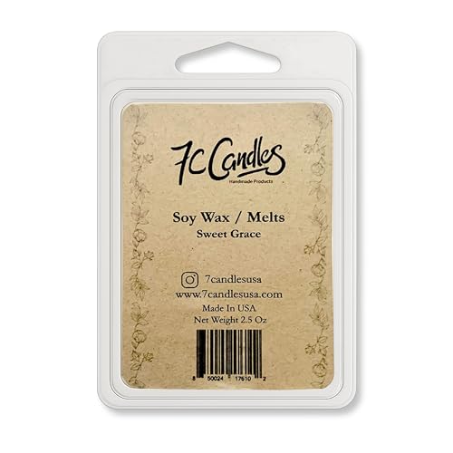 7C Candles Soy Wax Melts Sweet Grace Fragrance