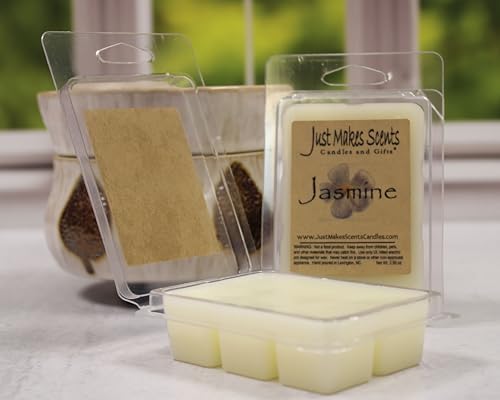 2 Pack Jasmine Scented Soy Wax Melts by Just Makes Scents